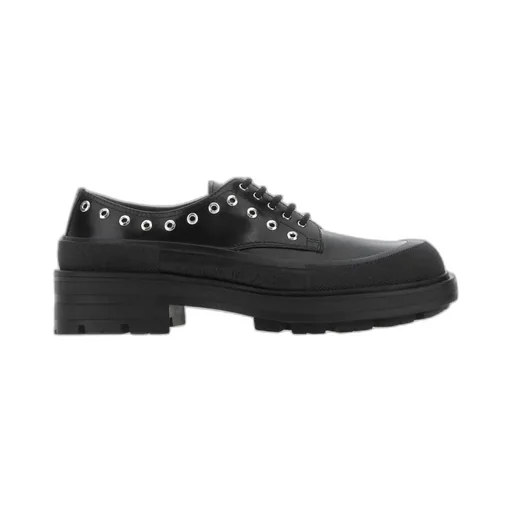 Studded Detailed Lace-Up Shoes