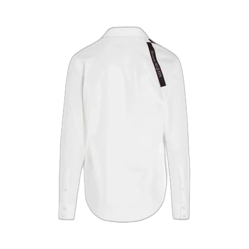 Logo Tape Harness Detailed Shirt