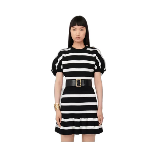 Striped Mini Skirt
