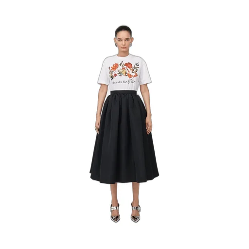 Dutch Flower Logo-Printed Crewneck T-Shirt
