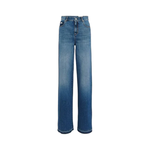 High-Waist Wide-Leg Jeans