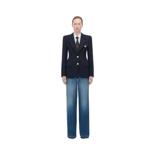 High-Waist Wide-Leg Jeans