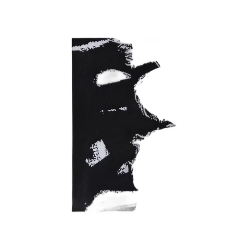 Graffiti Logo Print Fringed Scarf