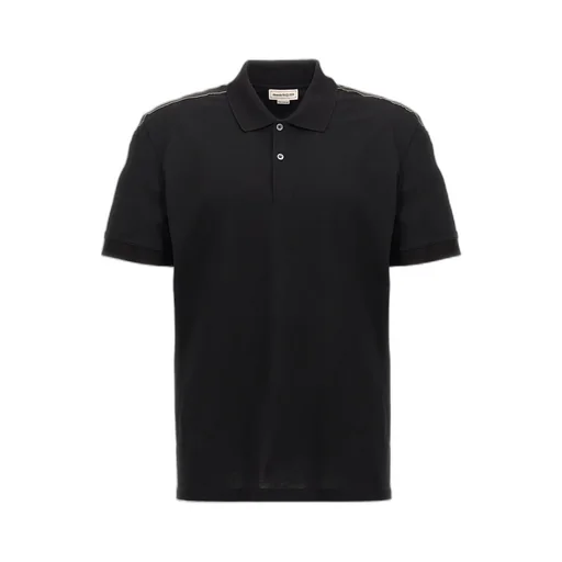 Classic Band-Detailed Polo Shirt