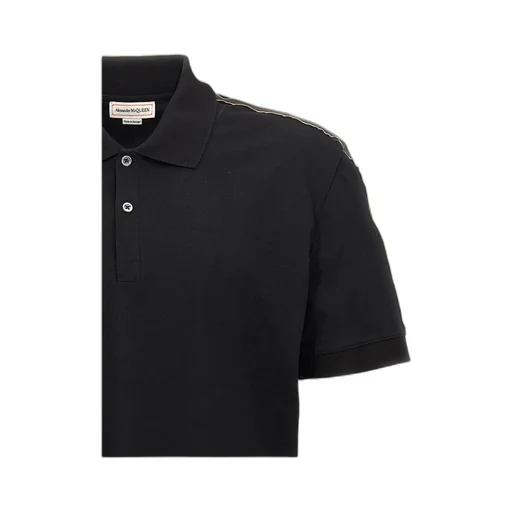 Classic Band-Detailed Polo Shirt