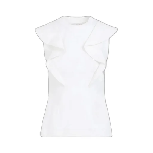 Frill Detail Sleeveless Top