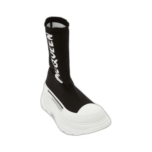 Logo Intarsia Chunky Sock Sneakers