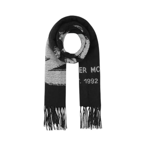 Graffiti Logo-Print Scarf