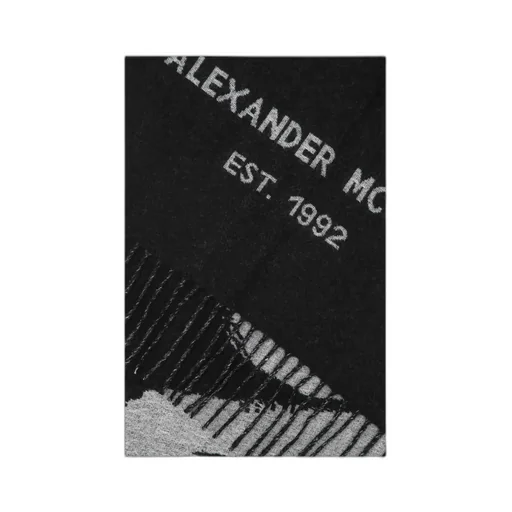 Graffiti Logo-Print Scarf