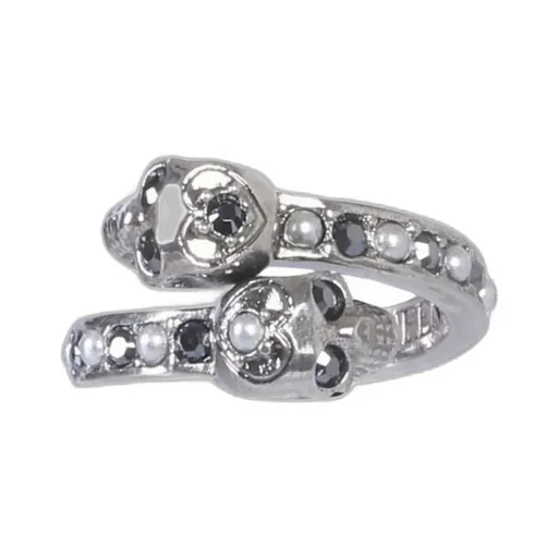 Wrap Around Skull Ring