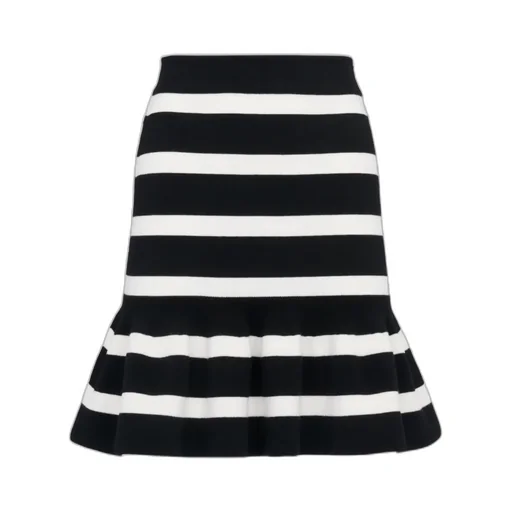 Striped Mini Skirt