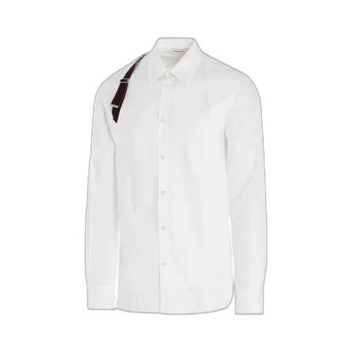 Logo Tape Harness Detailed Shirt