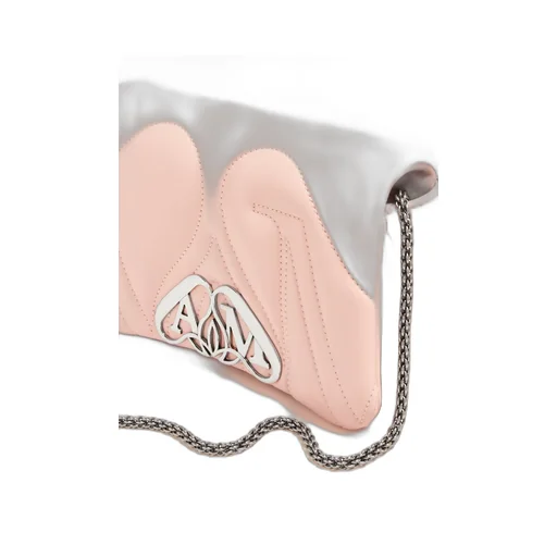 Logo Plaque Chain-Link Shoulder Bag