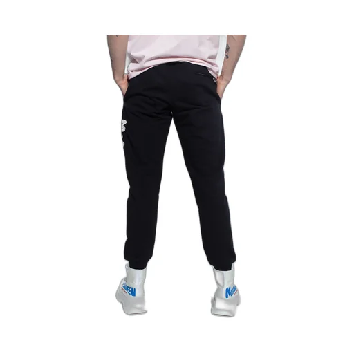 Logo Printed Slim Cut Track Trousers