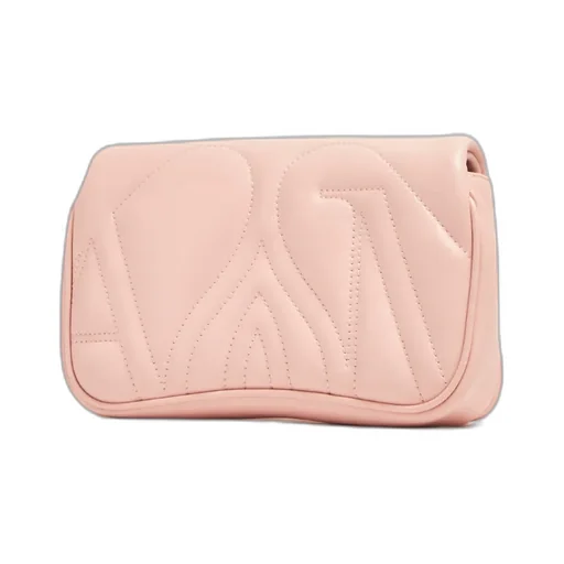 Logo Plaque Chain-Link Shoulder Bag