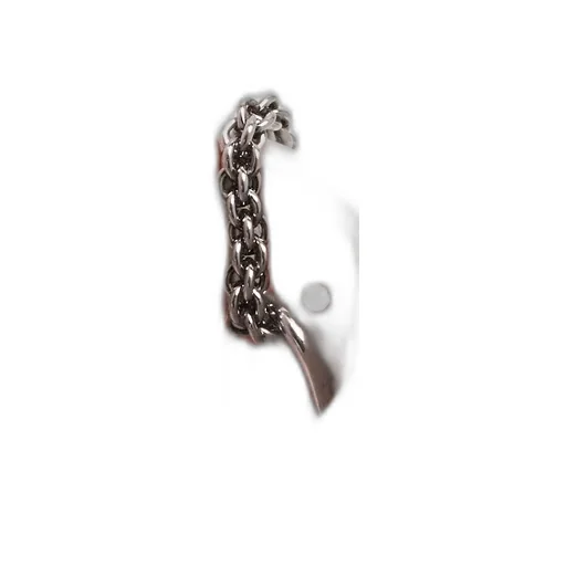 Logo Plaque Chain-Link Shoulder Bag