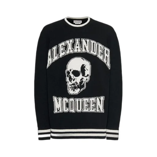 Logo Intarsia Crewneck Jumper