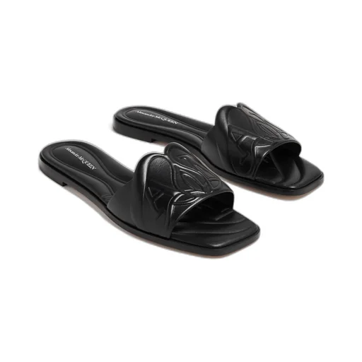 The Seal Embossed Slip-On Slides
