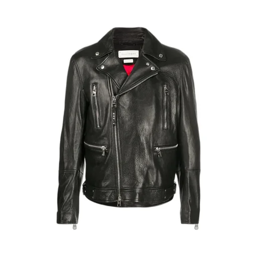 Zip-Up Biker Jacket