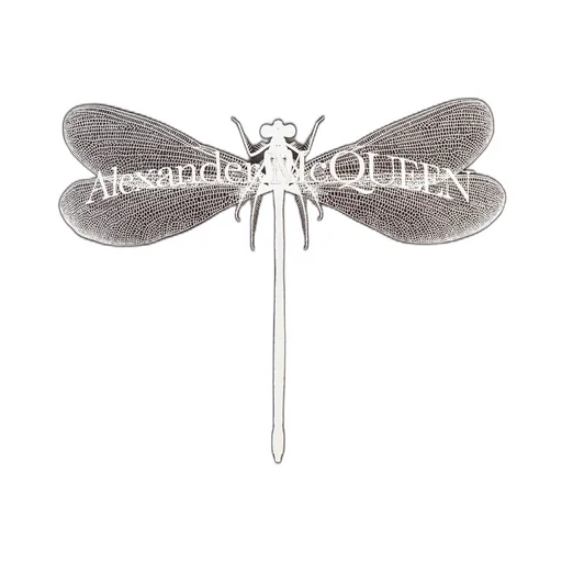 Dragonfly Printed Crewneck Sweatshirt