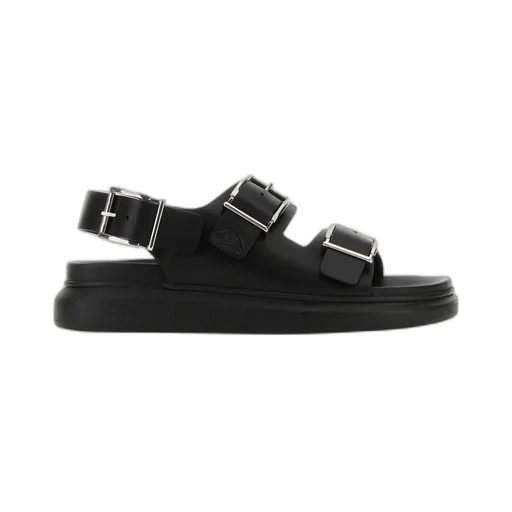 Double-Buckled Sandals