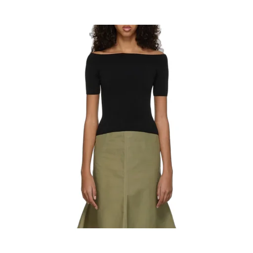 Off Shoulder Short-Sleeved Top