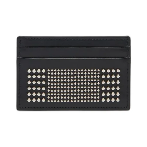 Stud-Detailed Card Holder