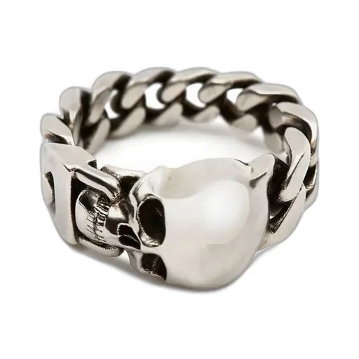 Skull Chain Ring