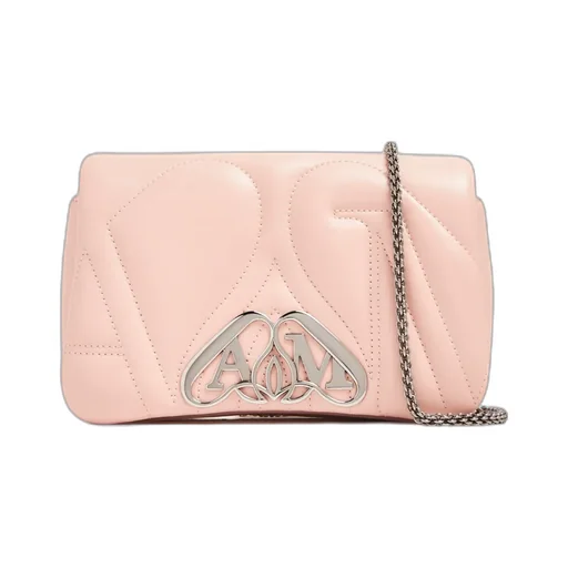 Logo Plaque Chain-Link Shoulder Bag