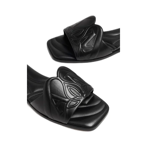 The Seal Embossed Slip-On Slides