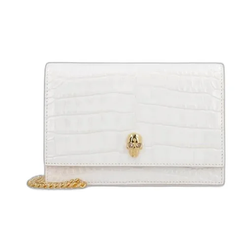Skull Embossed Crossbody Bag