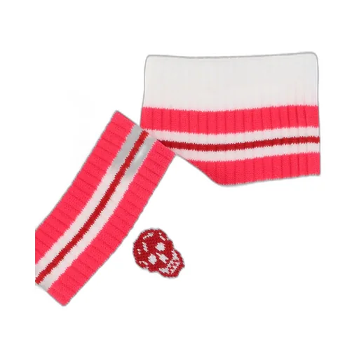 Skull Logo Intarsia Socks