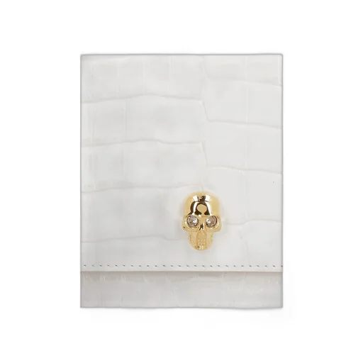 Skull Embossed Crossbody Bag