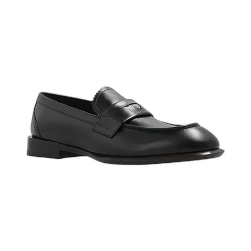 Coin Embellished Loafers