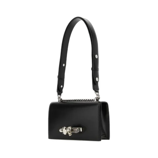 Jewelled Foldover-Top Shoulder Bag