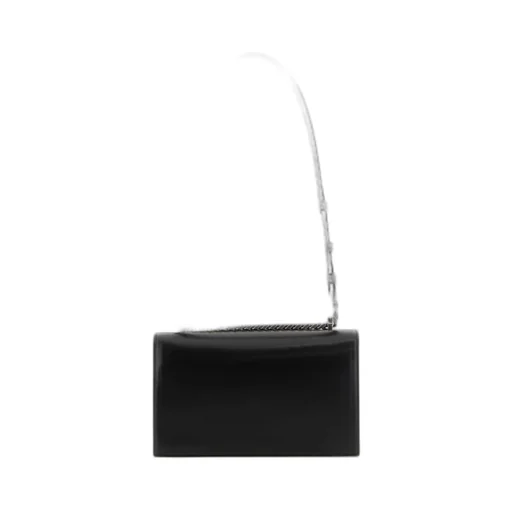 Jewelled Foldover-Top Shoulder Bag