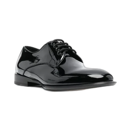 Oxford Patent Lace-Up Shoes