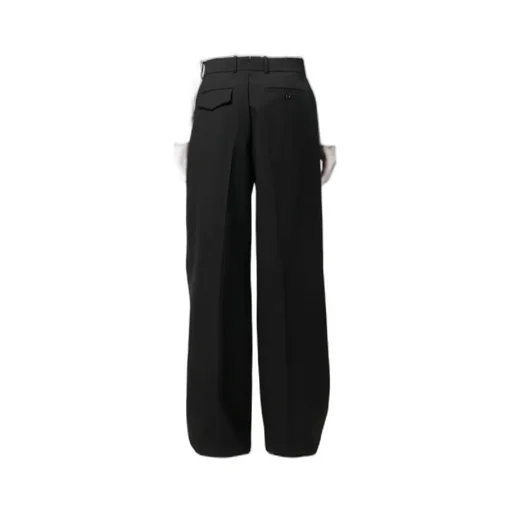 Wide-Leg Tailored Trousers