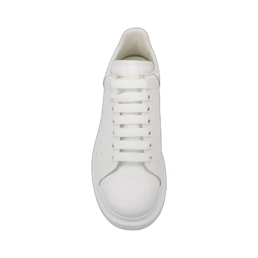 Round-Toe Lace-Up Sneakers