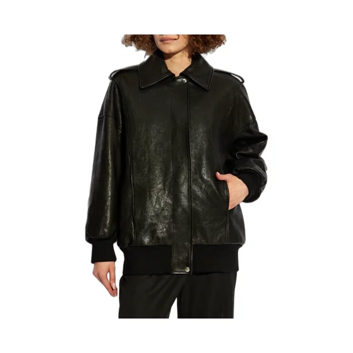 Zipped Leather Jacket