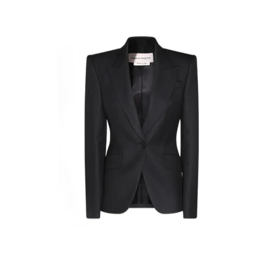 Single Breasted Striped Blazer