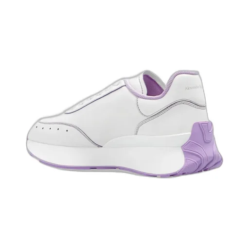 Logo Embroidered Lace-Up Sneakers