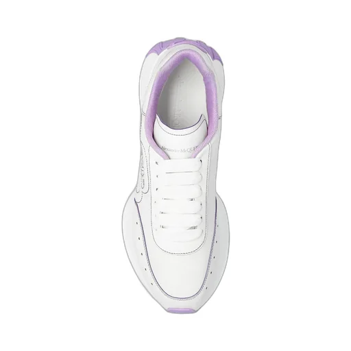 Logo Embroidered Lace-Up Sneakers