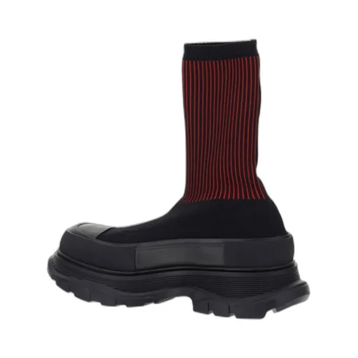 Logo Intarsia High Ankle Sock Boots