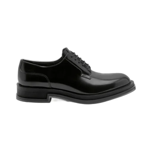 Round-Toe Lace-Up Shoes
