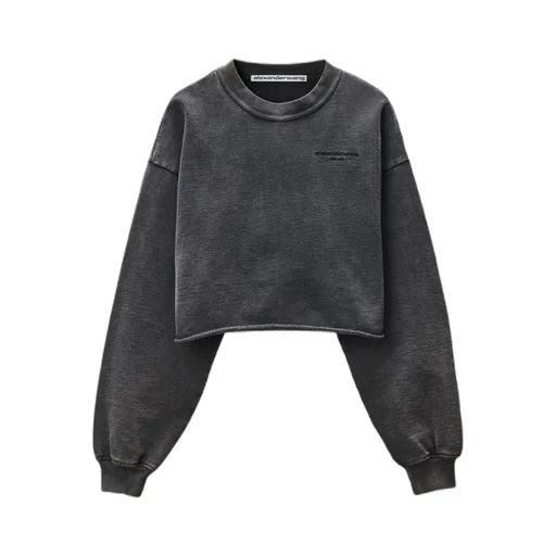 Cropped Crewneck Sweatshirt