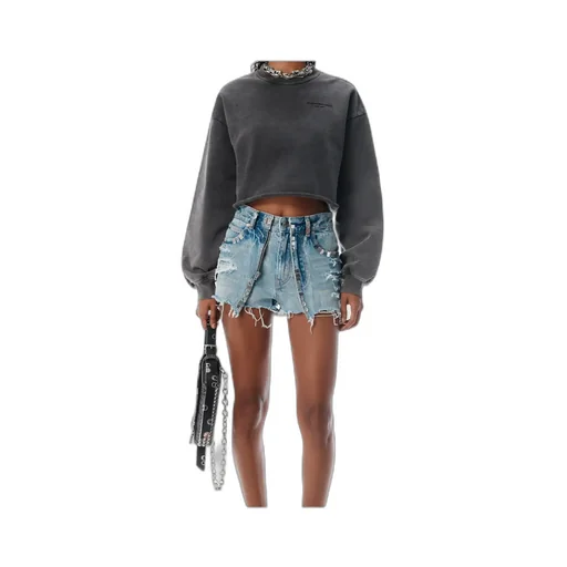 Cropped Crewneck Sweatshirt