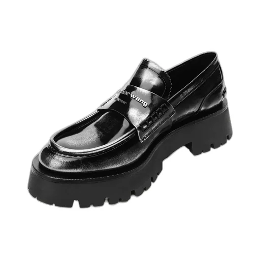 Logo-Lettering Loafers