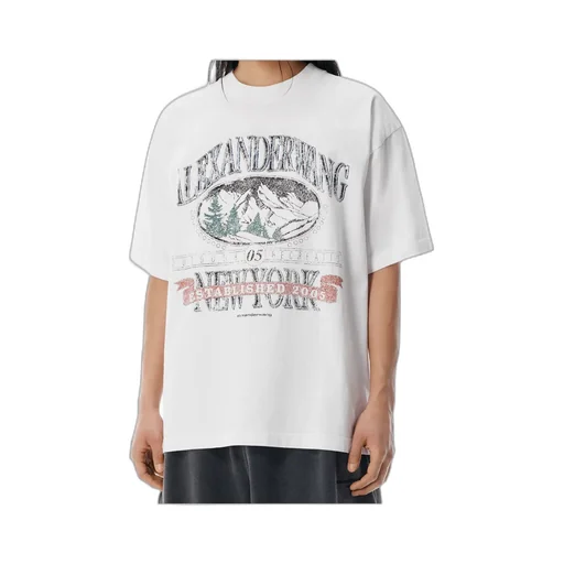 Sunfade-Effect Wash Jersey Tee