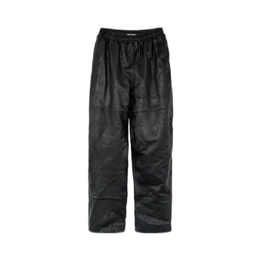 Worn Moto Leather Sweatpant